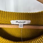 Madewell NWT  Province Cross Back Knit Pullover Sweater in Savannah Moss Size XXS Photo 6