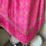 Alice & Trixie  Abstract Print Long Maxi Strap-less Silk Dress Size Small Photo 4