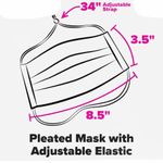 Vera Bradley 2 Beary Merry Pleated Face Mask, Red Photo 5