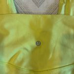 Lululemon Women’s Neon Yellow High Waist Leggings - Size 0 Photo 3