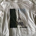 Abercrombie & Fitch  Eiffel Tower cropped shirt Photo 1