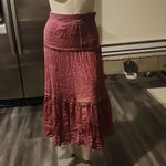 Free People  BOHO SUGAR PLUM SKIRT Photo 4
