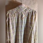 Ariat Yellow Button Down Shirt Lightweight Casual Photo 7