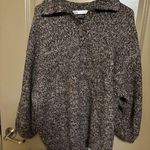 ZARA Oversized Polo Collar Knit Sweater Photo 1