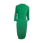 ✨Kay Unger Esther Stretch Crêpe Cocktail Green Sz 6 Dress✨ Photo 3
