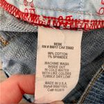 Bebe Vintage Distressed Medium Wash Bootcut Jeans 29 Photo 4