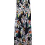 Banana Republic ‎ Palm Print Strappy Midi Maxi Dress Size 4 Photo 0