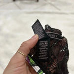 Victoria's Secret  Top Womens S Multicolor‎ Floral Satin Open Lace Back Sexy Photo 4