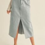 Industry Republic Clothing Denim Midi Skirt Blue Size 4 Photo 5