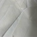 Finley Brand Finley white ruffle arm button down shirt. S Photo 4