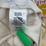 House‎ of Harlow 1960 Floral Linen Blend Wide Leg Drawstring Pants Size S NWOT Tan Photo 7