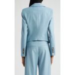 Veronica Beard Hosanna Dickey Blazer Jacket In Sea Glass New Size 4 Photo 2