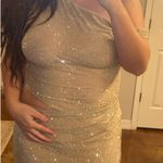 Meshki Kenny Diamanté One Shoulder Dress Photo 3