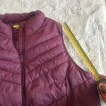 Xersion Packable Puffer Vest Plum Purple Size OX Women Full Zip Pockets Photo 3