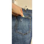 Torrid  Jeans Womens 12S Blue Perfect Skinny Ankle Mid Rise Distressed Stretch Photo 3