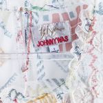 Johnny Was  Merida Mesh Slip Blouse Sheer Photo 9