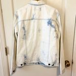 PacSun NWOT light wash tie dye oversized denim trucker jacket jean jacket Photo 1