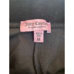 Juicy Couture Juicy Black Velour Bling Bootcut Pants Size Medium Y2K Retro Logo Back Photo 3