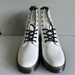 Dr. Martens  White Patent Leather Zavala Unisex Boot Size 9 or 8 #249 Photo 1
