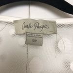 Charlie Paige  2 Piece Lace Polka Dot Top White Photo 2