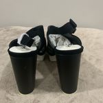 Qupid Black and White Platform Heels Photo 2