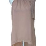 Sweet Pea for New York & Company by Stacy Frati Pink Bow Sleeveless Sheer Blouse Photo 0