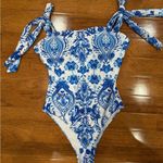 NWOT Blue & White Chinoiserie Tie Photo 1