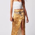 Free People NWOT Serena Slim Maxi Skirt Photo 0