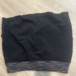 Tuff Athletics  Black Skort with Gray Waistband Photo 2
