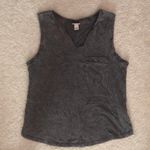 Mossimo Supply Co Mossimo Acid Wash Grey Tank Photo 0