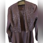 Be Smart‎ Dress TWO PIECE Purple Size 14 Photo 3