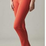 American Giant Pants Flare No Bs Zip Knit Ponte Sz 6 Limited Edition Active Red‍ Red Photo 1