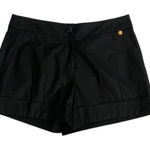 Trina Turk  Cuffed Black Dressy‎ shorts size 2 Photo 0