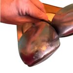 Cole Haan  Grand OS Bronze Mirror Leather Block Heel Pumps Womens Size 7 Dressy Photo 12