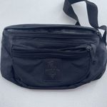Vintage 80s Pro Spirit Black Canvas Fanny Pack Waist Belt Bag Hip Pack Grunge Photo 13