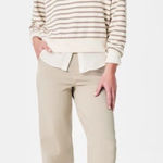 Spanx Size XL Stretch Twill Pull-On Cropped Wide Leg Pant Style 20312Q Photo 0