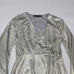 House of Harlow 1960 x REVOLVE Aniela Mini Dress in Pewter Medium Silver Photo 4