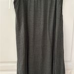 Eileen Fisher NWT  Organic‎ Linen Jersey Black and green Striped Skirt size XL Photo 4