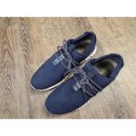 Cole Haan  Women's Zerogrand Quilted Lace Up Sneakers Shoes 7.5B Navy Blue Photo 1