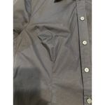 BODEN Women's Button Down Shirt UK 10 US 6 Navy Blue Long Sleeve Stretch Cotton Photo 9