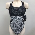 Savage X Fenty Black and White Women's Swimsuit. NWT Size 1X Photo 3