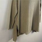 Zenana Outfitters Brushed Thermal Waffle Knit Cowl Neck Hi Low Tunic Sweater Stretch 3X New Photo 2