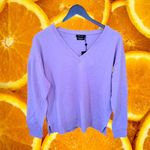 Massimo Dutti NWT  Wool Cashmere Lavender‎ Sweater Size S Photo 8