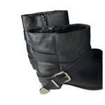 breckelle's  black moto chic belted biker boots 7.5 witchy biker comfort Photo 3