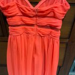 Vibrant Coral Dress Orange Photo 1