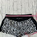 Adidas Athletic Running Shorts Women’s Black White L Stretch Streetwear Sports Photo 10