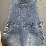 Judy Blue  Classic Blue Denim Overall Skirt Photo 2
