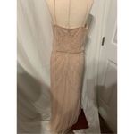 Adrianna Papell Andrianne papell long dress size 8 pink sequence Photo 1