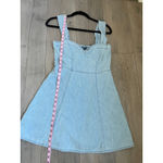Gap  Sweetheart Blue Denim Mini Dress Women’s Medium Photo 3