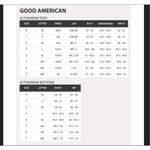 Good American  GSW0641 Size 3 Removable Pads Black One-Piece Swimsuit/bodysuit Photo 13